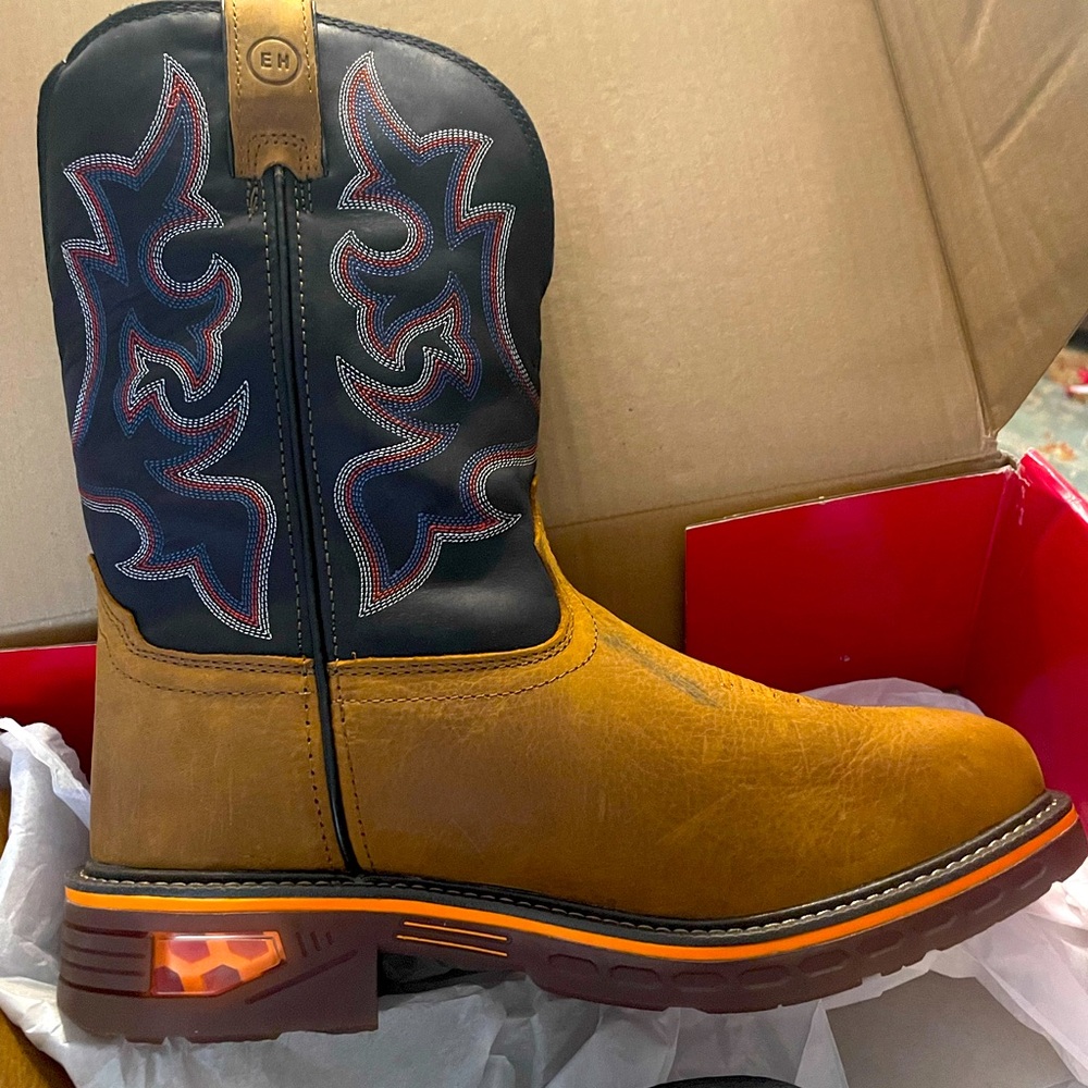 Justin Comp Toe Boots